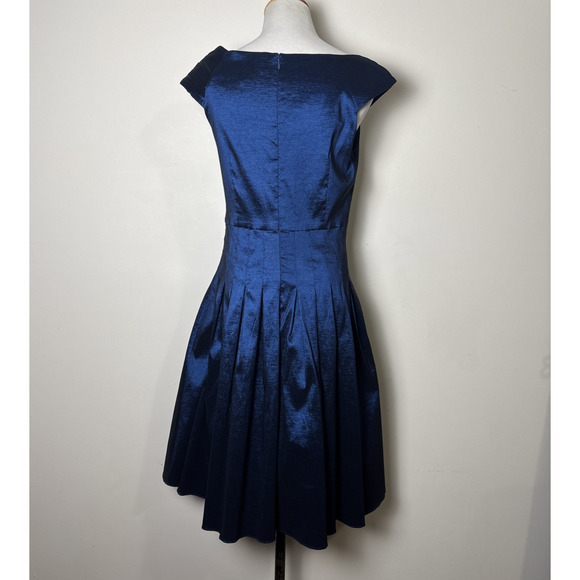 Jessica Howard Retro Cocktail Midi Dress Size 12 A-Line Glam Holiday Occasion - Picture 3 of 9